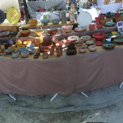 Marché artisanal à Montarnaud le 21 mai 2017